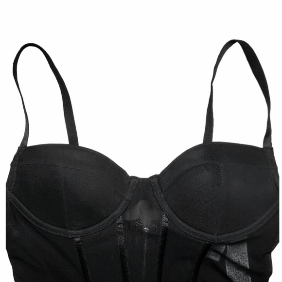 FOREVER 21 mesh bustier corset - Picture 5 of 12